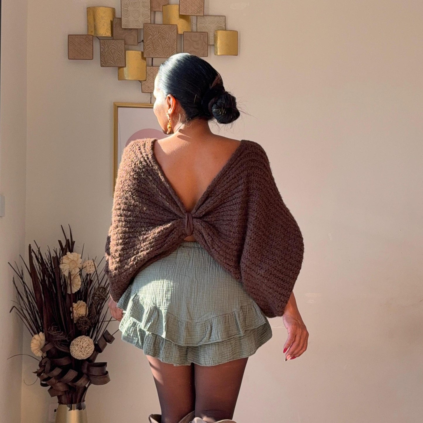 Pull Papillon – Élégance réversible et douceur infinie