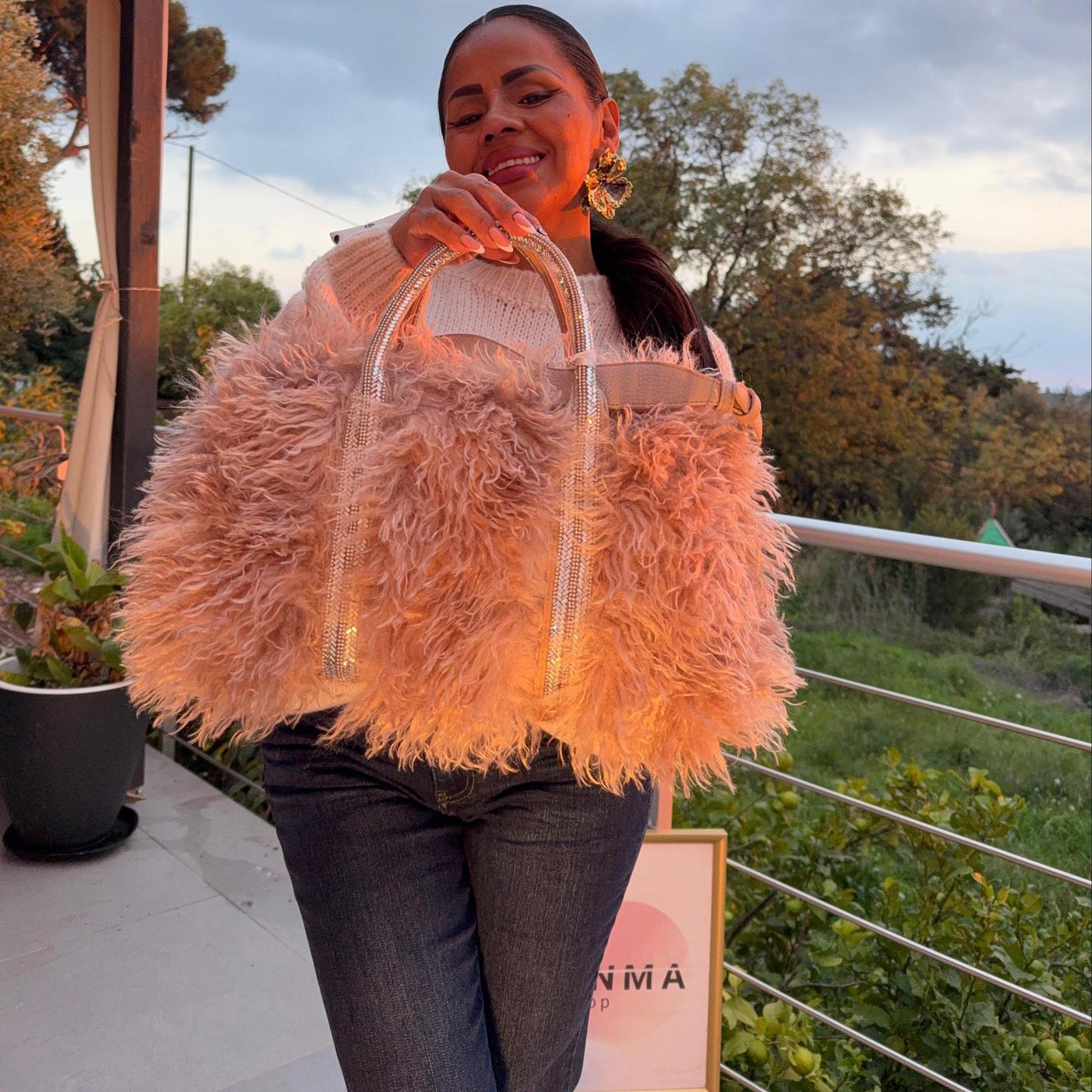 Sac Amour - Rose Champagne