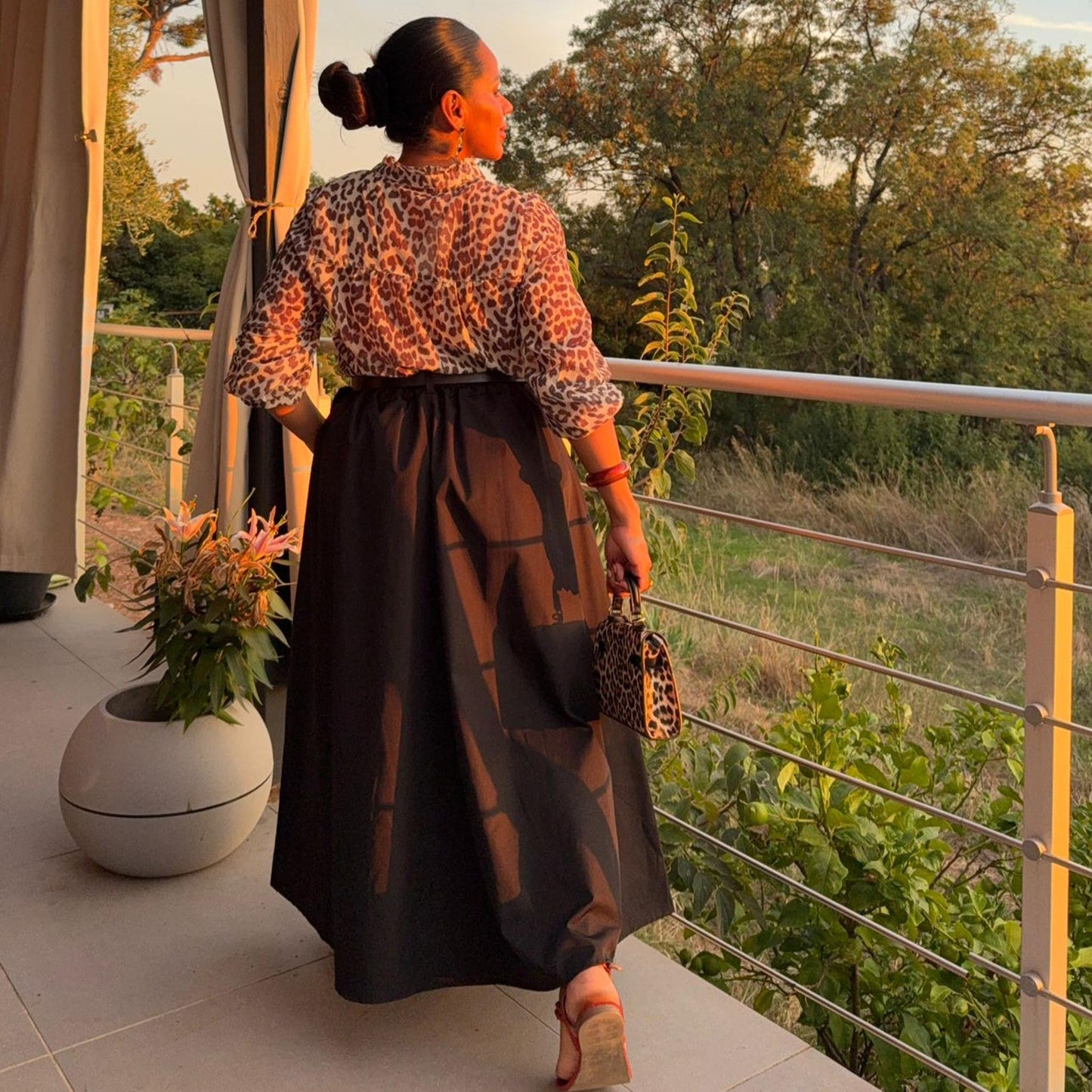 Jupe Brazil – Élégance bohème et ceinture incluse