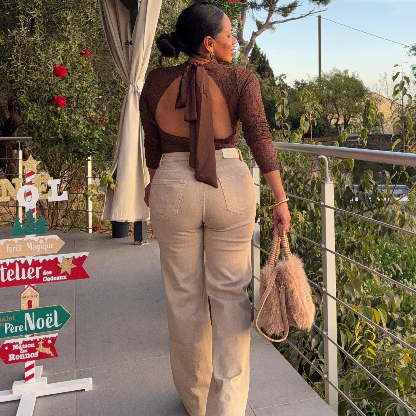 Body Donna – Dentelle Dos Noué