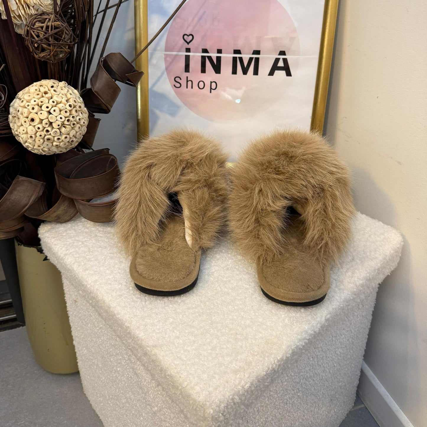 Chaussons Fluffy - Douceur et confort absolu