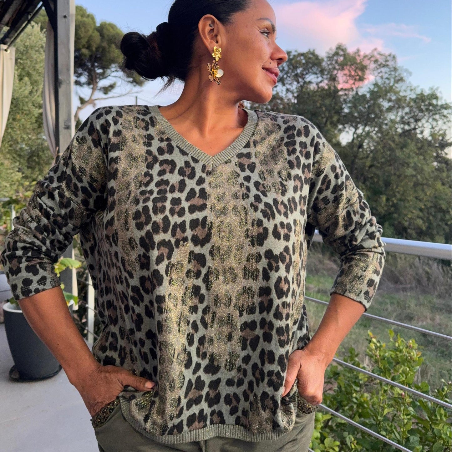 Sweat-shirt Esprit Jaguar – Style sauvage et raffiné