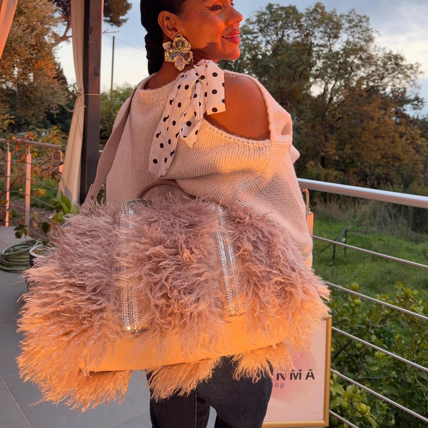 Sac Amour - Rose Champagne